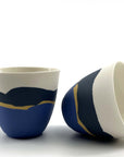 Tasse à thé en porcelaine Sillon ÉLODIE TANGUY CÉRAMIQUES